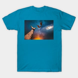 A galaxy catcher T-Shirt